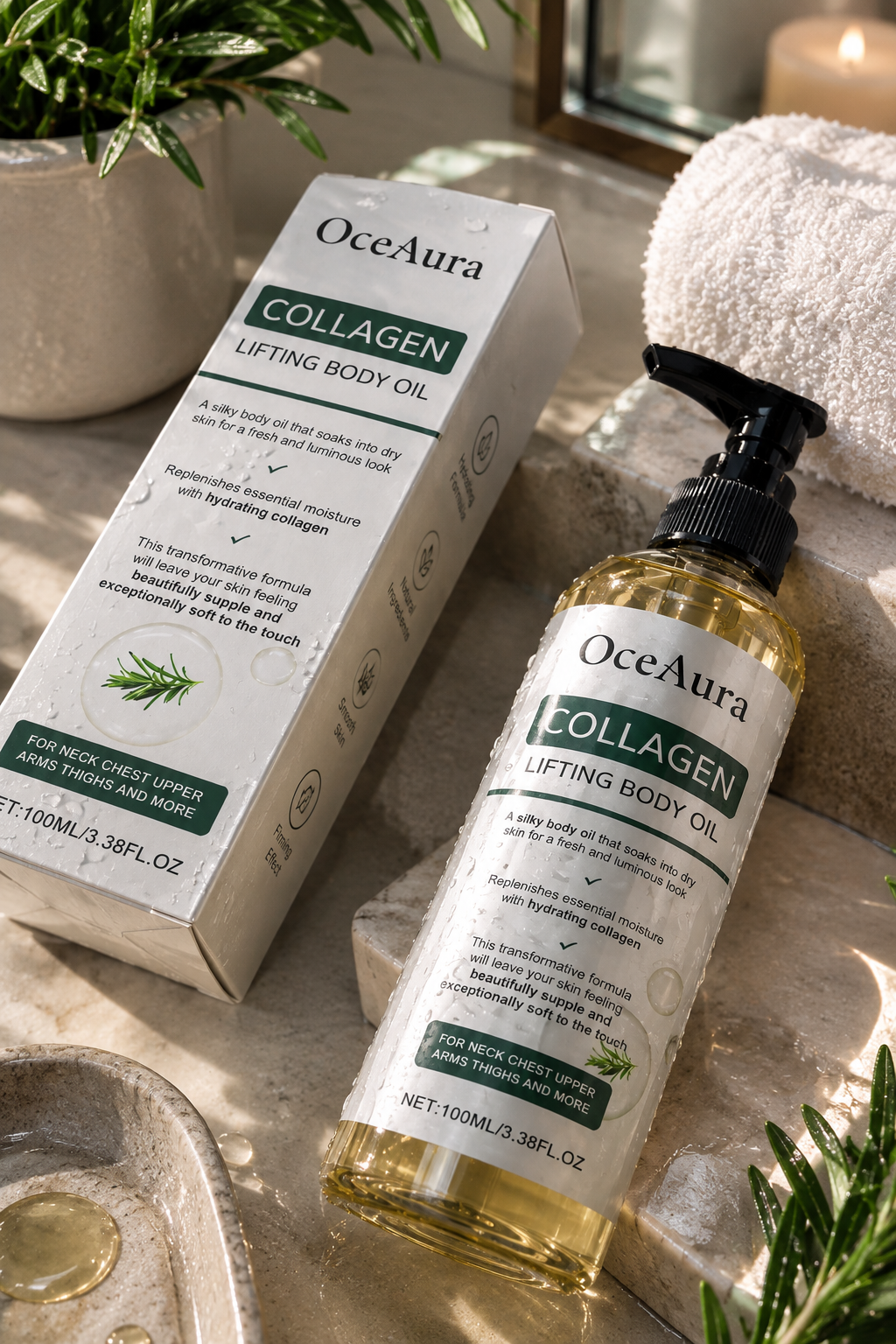 Velora — Huile de Drainage Lymphatique