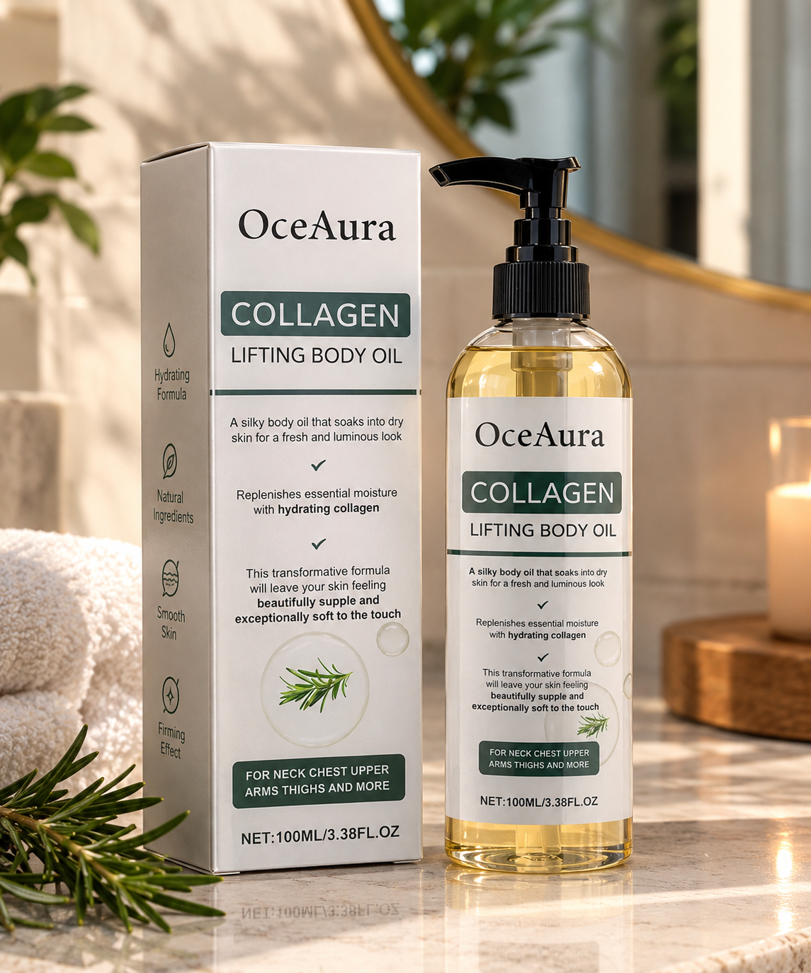 Velora — Huile de Drainage Lymphatique